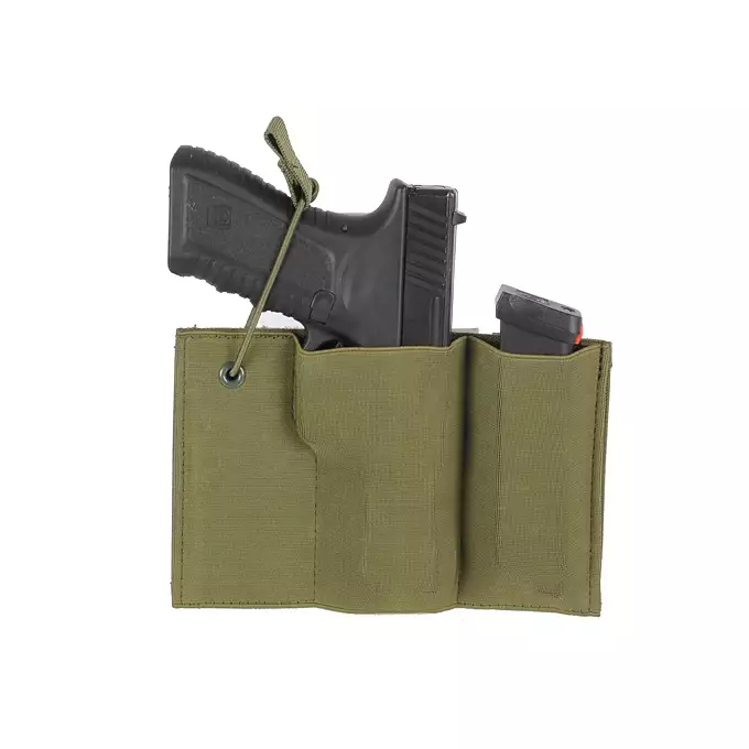[Zestaw] CM.127 [CYMA] + Elastyczna kabura na pistolet - Olive [8FIELDS]