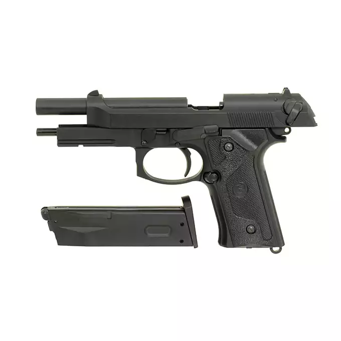 [Zestaw] LS9 Vertec GBB [LS] + Elastyczna kabura na pistolet - Coyote [8FIELDS]