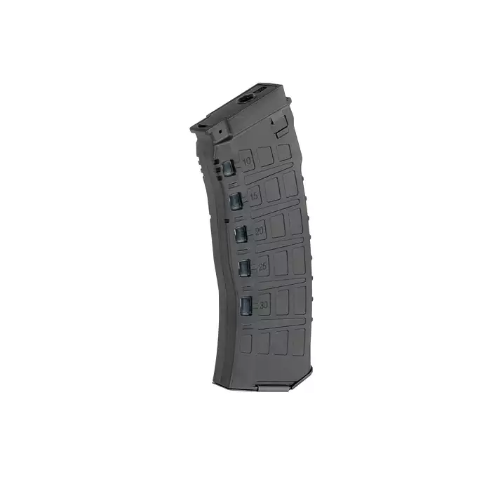 [Set] AT-AK12-FE Optical mosfet [Arcturus] + DMAG AK12/AK74 30/130rds Variable-Cap Magazine - BK