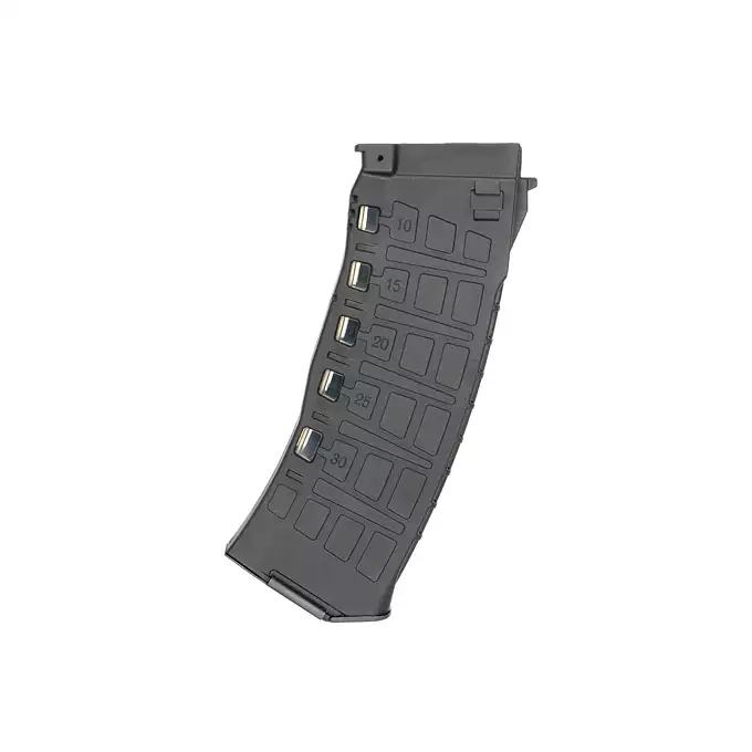 [Set] AT-AK12-FE Optical mosfet [Arcturus] + DMAG AK12/AK74 30/130rds Variable-Cap Magazine - BK