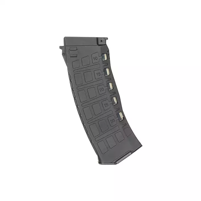 [Set] AT-AK12U-FE Optical mosfet [Arcturus] + DMAG AK12/AK74 30/130rds Variable-Cap Magazine - BK