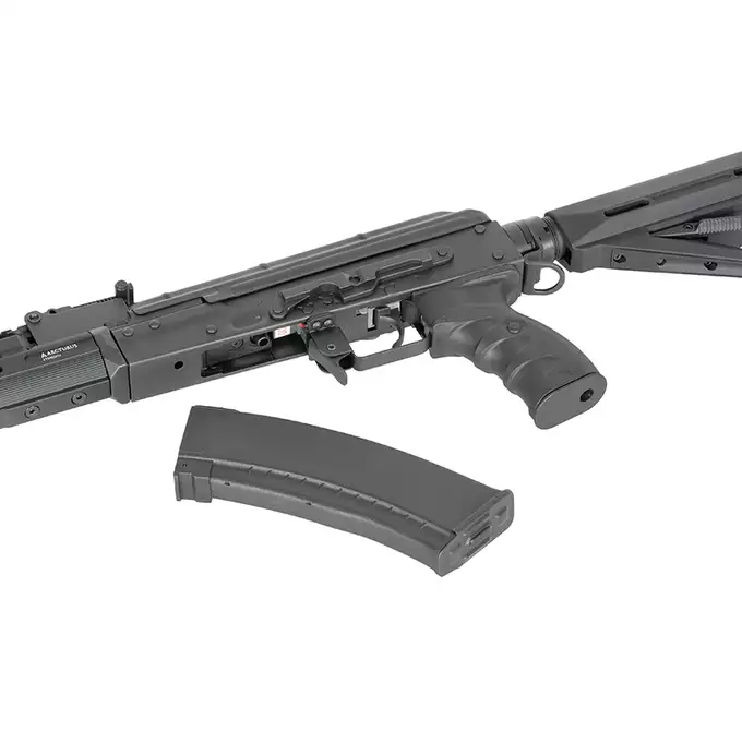 [Set] AK Carbine AT-AK01 [Arcturus] + DMAG AK12/AK74 30/130rds Variable-Cap Magazine - BK