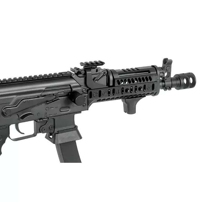 [Zestaw] AT-K9T CQB z optycznym mosfetem PERUN, szybkostrzelność 25 strz./sek. [Arcturus] + Magazynek EMM o zmiennej pojemności 30/95 kulek do AT-PP19-1