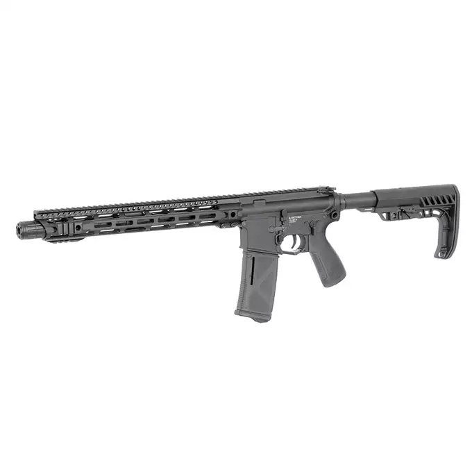 [Zestaw] AR15 E3 Rifle AT-AR07 [Arcturus] + MAGAZYNEK O ZMIENNEJ POJEMNOŚCI 30/130 KULEK DO M4/M16 - BLACK [Arcturus]