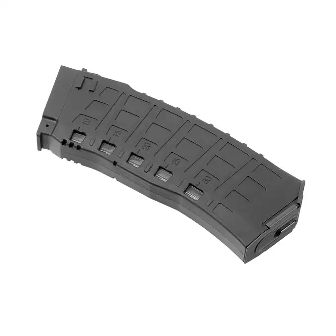 [Zestaw] AT-AK12 Mosfet Enhanced [Arcturus] + Magazynek DMAG o zmiennej pojemności 30/130 kulek do AK12/AK74 - BK