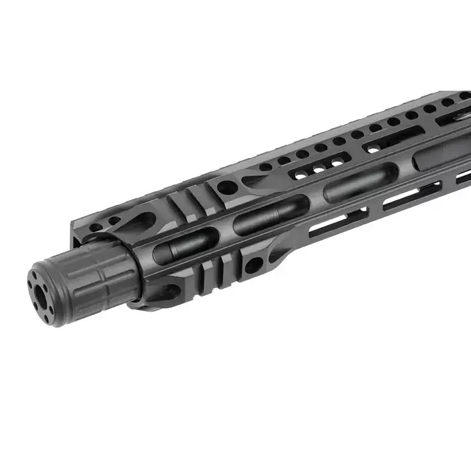 [Zestaw] AR15 E3 Rifle AT-AR07 [Arcturus] + MAGAZYNEK O ZMIENNEJ POJEMNOŚCI 30/130 KULEK DO M4/M16 - BLACK [Arcturus]