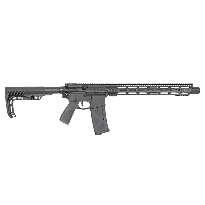 [Zestaw] AR15 E3 Rifle AT-AR07 [Arcturus] + MAGAZYNEK O ZMIENNEJ POJEMNOŚCI 30/130 KULEK DO M4/M16 - BLACK [Arcturus]