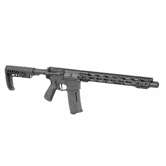 [Zestaw] AR15 E3 Rifle AT-AR07 [Arcturus] + MAGAZYNEK O ZMIENNEJ POJEMNOŚCI 30/130 KULEK DO M4/M16 - BLACK [Arcturus]