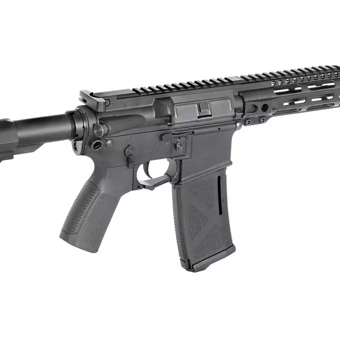 [Zestaw] AR15 E3 Rifle AT-AR07 [Arcturus] + MAGAZYNEK O ZMIENNEJ POJEMNOŚCI 30/130 KULEK DO M4/M16 - BLACK [Arcturus]