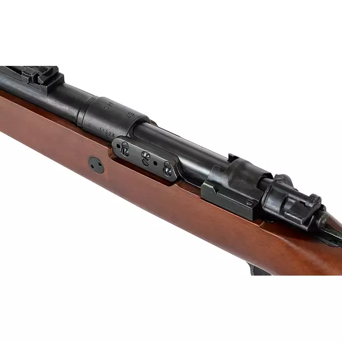 [Zestaw] Replika karabinu powtarzalnego Kar98k - Real Wood [S&amp;T] + Pokrowiec na broń do długości 120 cm - black [8FIELDS]
