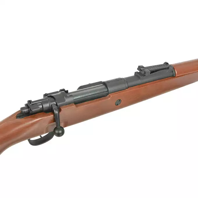 [Zestaw] Replika karabinu powtarzalnego Kar98k - ABS Stock [S&amp;T] + Pokrowiec na broń do długości 120 cm - black [8FIELDS]