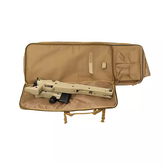 [Zestaw] CM.513 - Tan [CYMA] + Pokrowiec na broń do długości 82 cm - black [8FIELDS]
