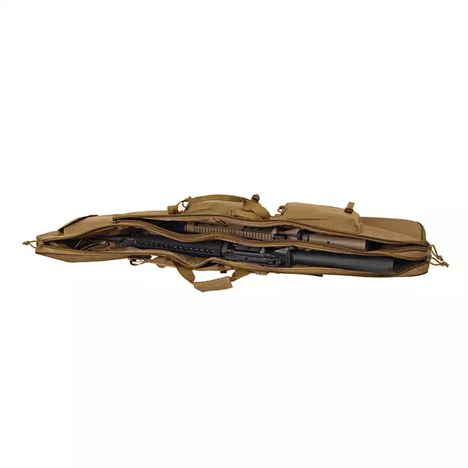 [Zestaw] Replika karabinka WWII KAR98K (Wood Stock Version) [Double Bell] + Pokrowiec na broń do długości 120 cm - black [8FIELDS]