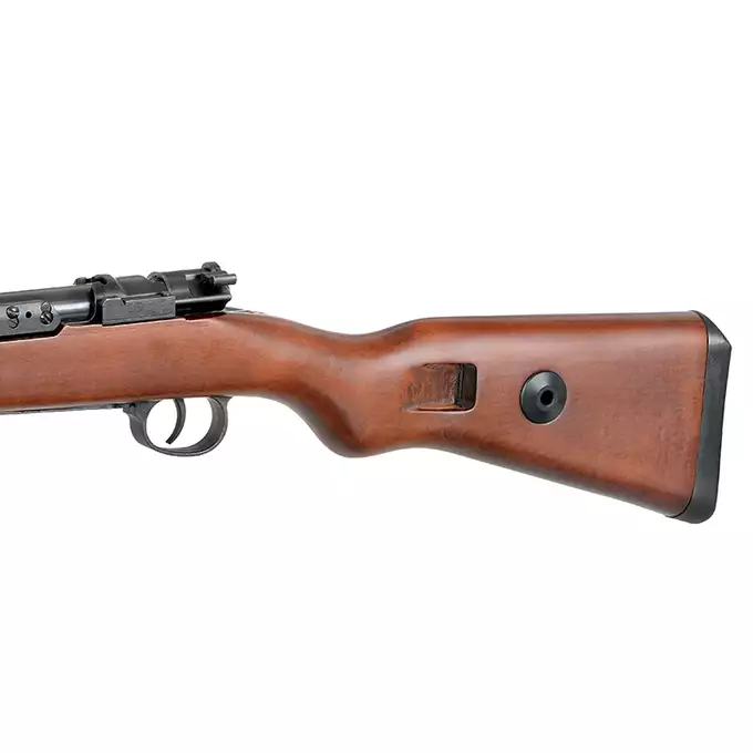 [Zestaw] Replika karabinu powtarzalnego Kar98k - Real Wood [S&amp;T] + Pokrowiec na broń do długości 120 cm - black [8FIELDS]