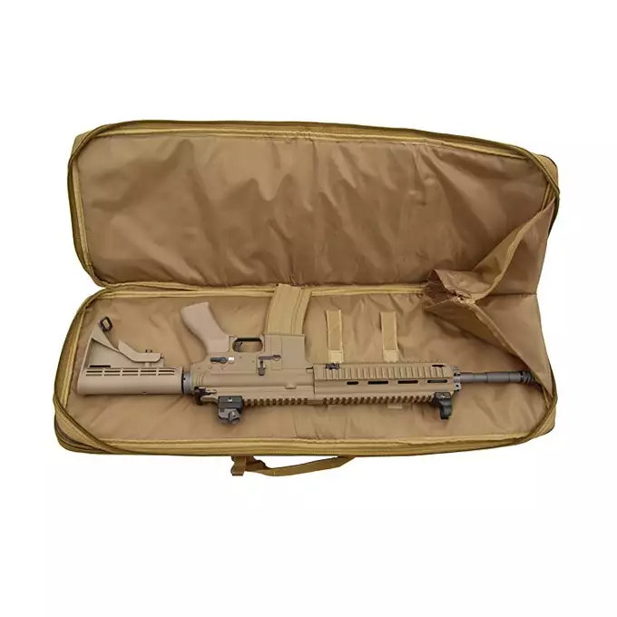 [Zestaw] CM.513 - Tan [CYMA] + Pokrowiec na broń do długości 82 cm - black [8FIELDS]