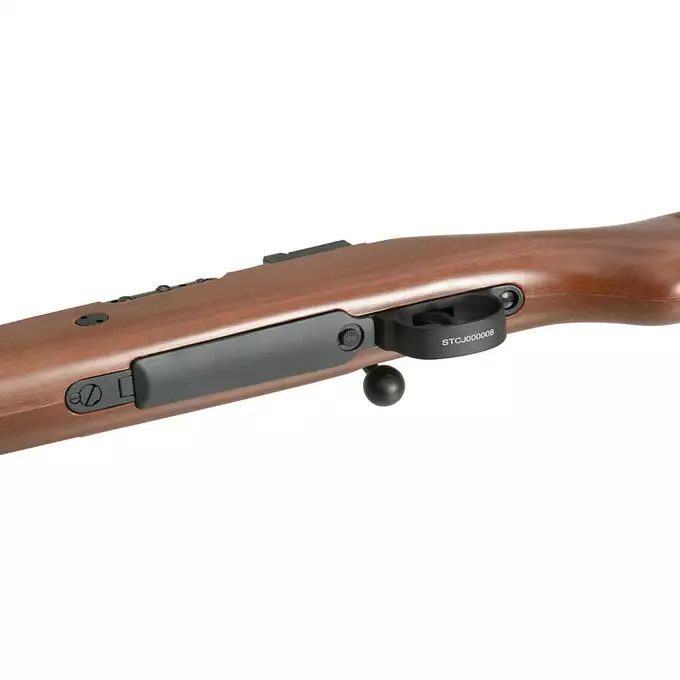 [Zestaw] Replika karabinu powtarzalnego Kar98k - ABS Stock [S&amp;T] + Pokrowiec na broń do długości 120 cm - black [8FIELDS]
