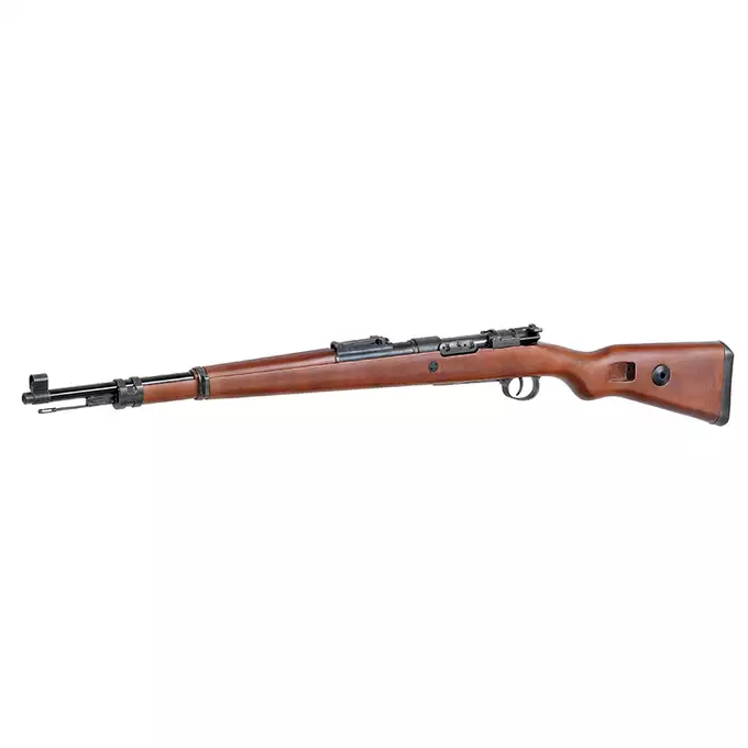 [Zestaw] Replika karabinu powtarzalnego Kar98k - Real Wood [S&amp;T] + Pokrowiec na broń do długości 120 cm - black [8FIELDS]