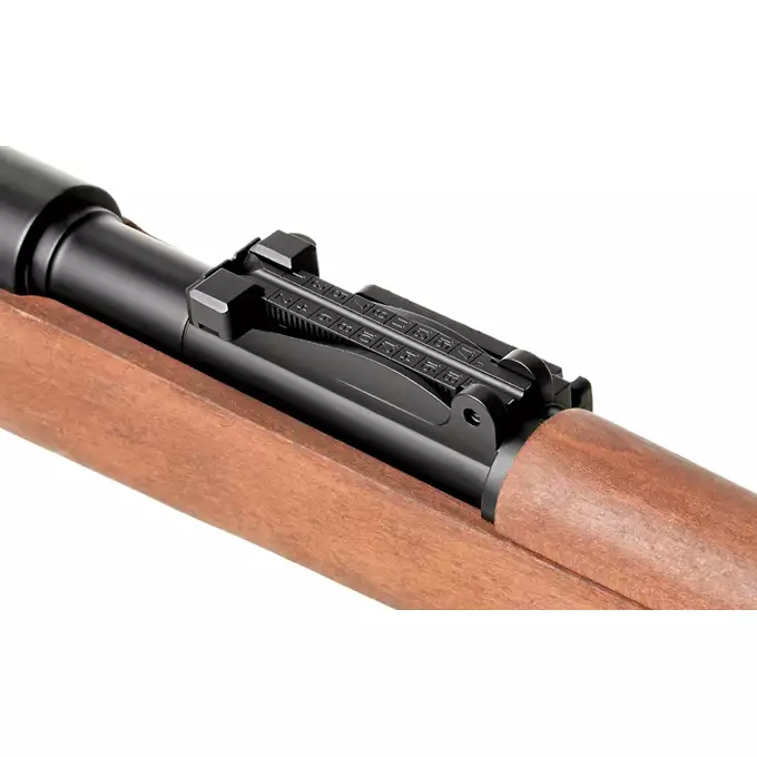 [Zestaw] Replika karabinka WWII KAR98K (Wood Stock Version) [Double Bell] + Pokrowiec na broń do długości 120 cm - black [8FIELDS]