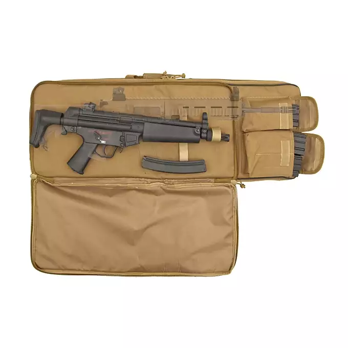 [Zestaw] CM.513 - Tan [CYMA] + Pokrowiec na broń do długości 82 cm - black [8FIELDS]