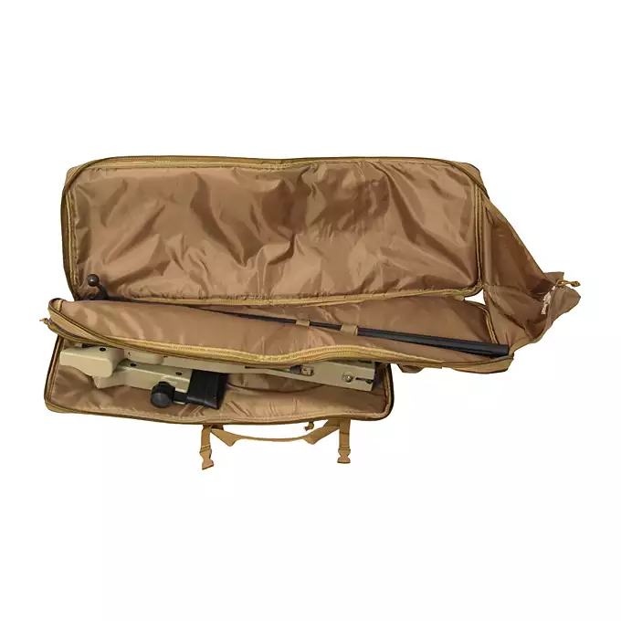 [Zestaw] CM.513 - Tan [CYMA] + Pokrowiec na broń do długości 82 cm - black [8FIELDS]