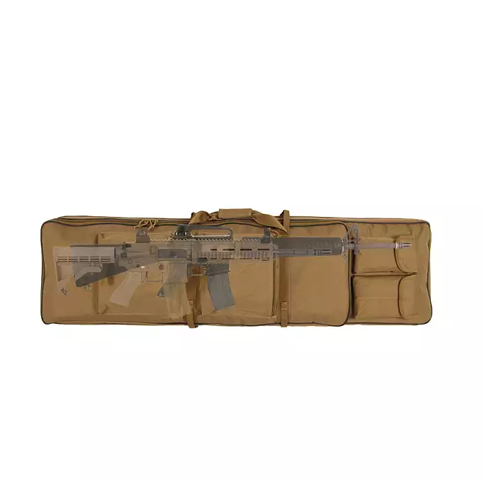 [Zestaw] Replika karabinka WWII KAR98K (Wood Stock Version) [Double Bell] + Pokrowiec na broń do długości 120 cm - black [8FIELDS]