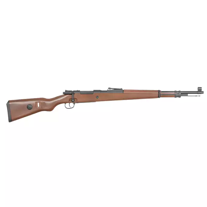 [Zestaw] Replika karabinu powtarzalnego Kar98k - ABS Stock [S&amp;T] + Pokrowiec na broń do długości 120 cm - black [8FIELDS]