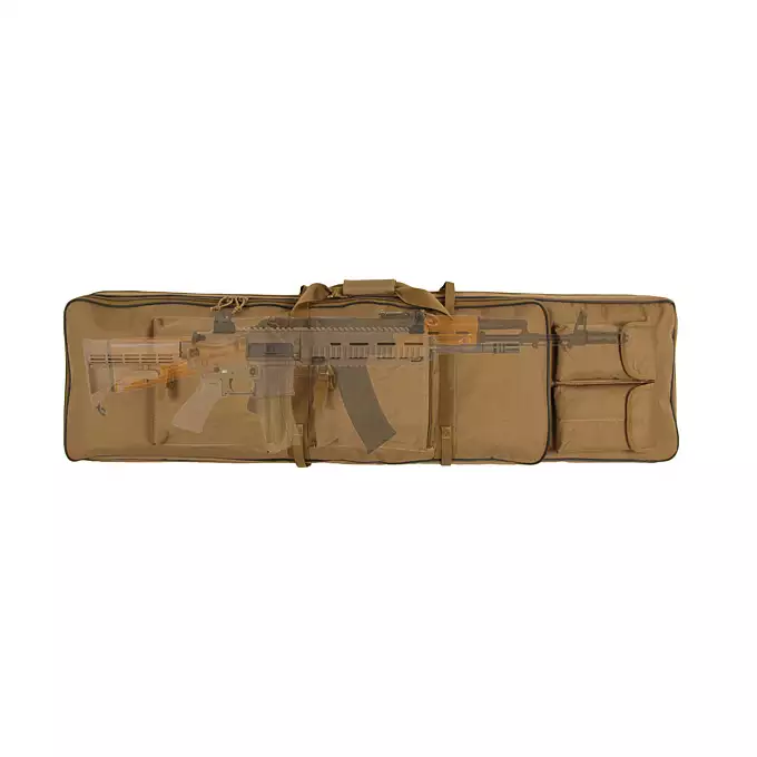 [Zestaw] Replika karabinka WWII KAR98K (Wood Stock Version) [Double Bell] + Pokrowiec na broń do długości 120 cm - black [8FIELDS]