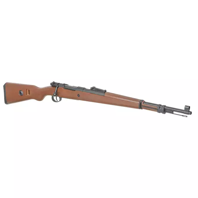 [Zestaw] Replika karabinu powtarzalnego Kar98k - ABS Stock [S&amp;T] + Pokrowiec na broń do długości 120 cm - black [8FIELDS]