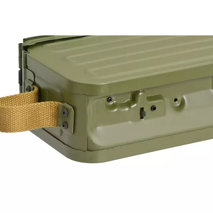 [Zestaw] Replika karabinu maszynowego PKM - polimerowa kolba [A&amp;K] + Elektryczny magazynek pudełkowy do PKM 5000 Kulek [A&amp;K]