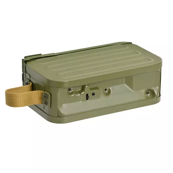 [Zestaw] Replika karabinu maszynowego PKM - polimerowa kolba [A&amp;K] + Elektryczny magazynek pudełkowy do PKM 5000 Kulek [A&amp;K]