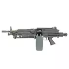 [Zestaw] Replika karabinu maszynowego M249 PARA Sports Line [A&amp;K] + Elektryczny magazynek pudełkowy 6000 kulek M249 - Olive [BattleAxe]