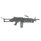 [Zestaw] Replika karabinu maszynowego M249 PARA Sports Line [A&amp;K] + Elektryczny magazynek pudełkowy 6000 kulek M249 - Olive [BattleAxe]