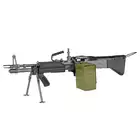 [Zestaw] Replika karabinu maszynowego MK43 Mod0 Navy Seals [A&amp;K] + Elektryczny magazynek pudełkowy do M60/MK43 3500 Kulek [A&amp;K]