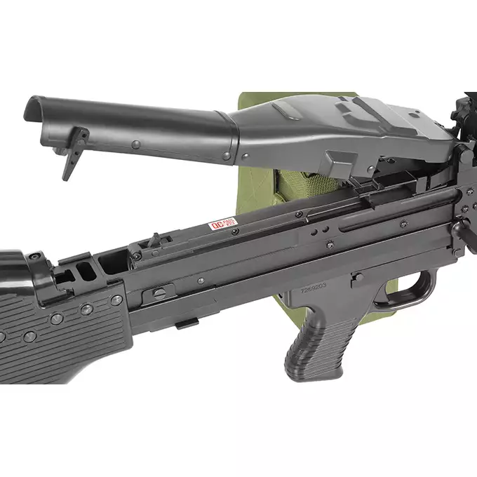 [Zestaw] Replika karabinu maszynowego H.M.G. M60 [A&amp;K] + Elektryczny magazynek pudełkowy do M60/MK43 3500 Kulek [A&amp;K]