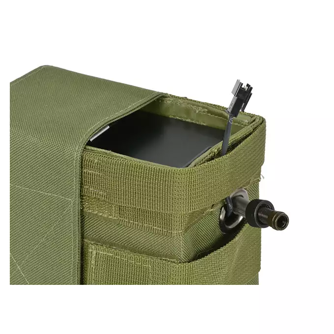 [Zestaw] Replika karabinu maszynowego MK43 Mod0 Navy Seals [A&amp;K] + Elektryczny magazynek pudełkowy do M60/MK43 3500 Kulek [A&amp;K]