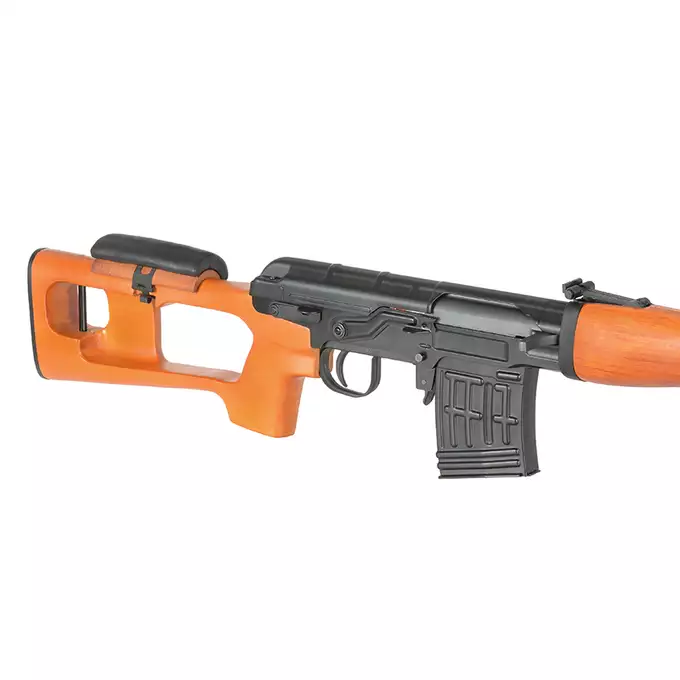 [Zestaw] Replika karabinu wyborowego SWD Spring (Real wood) [Snow Wolf] + Aluminiowy Dwójnóg Do karabinów SVD [BattleAxe]