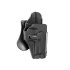 [Zestaw] Kabura Airsoftowa do P226 - Black [Amomax] + Adapter szybkiego zwalniania - Black [Amomax]