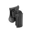 [Zestaw] Kabura Airsoftowa do Beretta M9/92F - Black [Amomax] + Adapter szybkiego zwalniania - Black [Amomax]