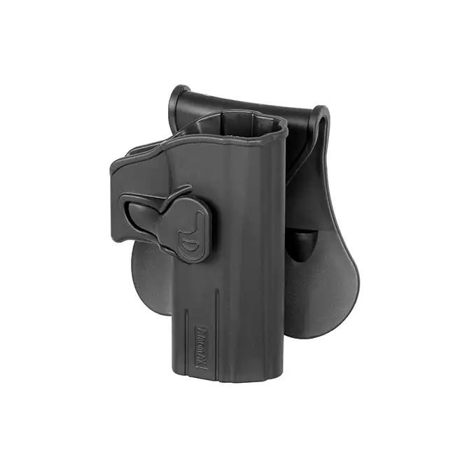 [Zestaw] Kabura Airsoftowa do CZ Shadow 2 - Black [Amomax] + Adapter szybkiego zwalniania - Black [Amomax]
