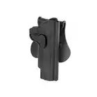 [Zestaw] Kabura Airsoftowa do 1911 - Black [Amomax] + Adapter szybkiego zwalniania - Black [Amomax]