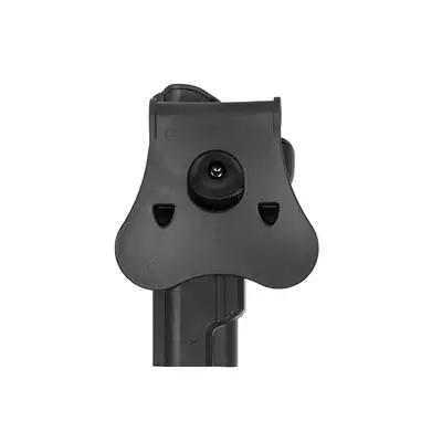 [Zestaw] Kabura Airsoftowa do 1911 - Black [Amomax] + Adapter szybkiego zwalniania - Black [Amomax]