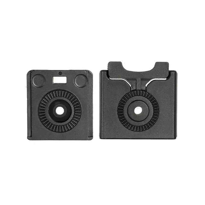 [Zestaw] Airsoftowa platforma udowa - Black [Amomax] + Adapter szybkiego zwalniania - Black [Amomax]