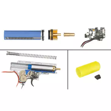 Airsoft Replica EC-202 Advanced Edition (upgraded gearbox, programmable ETU) - Black [E&amp;C]
