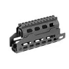 [Zestaw] Aluminiowe łoże MLOCK do AKS mod. A [CYMA] + 54mm Szyna Montażowa Picatinny do łoża Mlock [Vector Optics]