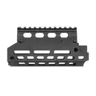 [Zestaw] Aluminiowe łoże MLOCK do AKS mod. A [CYMA] + 98mm Szyna Montażowa Picatinny do łoża Mlock [Vector Optics]