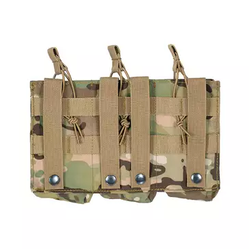 Open Top Triple 7.62x39 AK Mag Pouch - MC [8FIELDS]