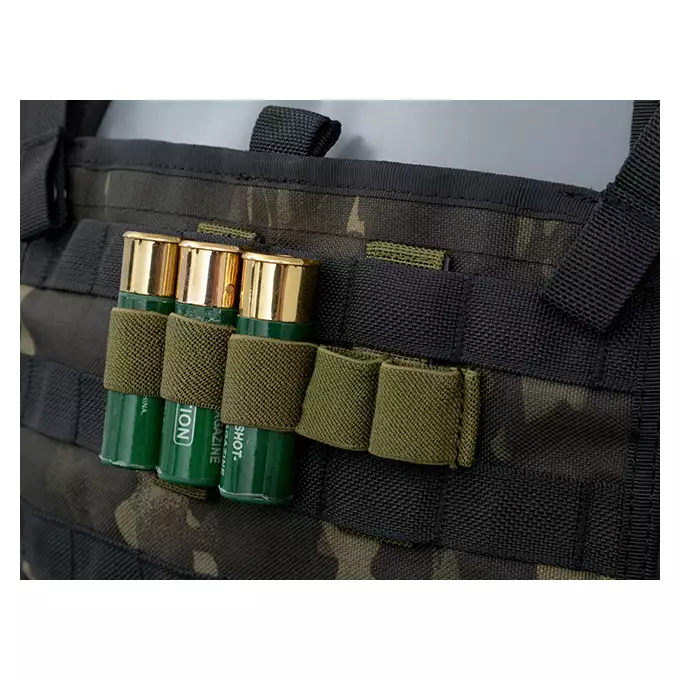 Simple 5rd Shotgun Shell Carrier - Black [8FIELDS]