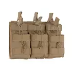 Potrójna ładownica na 6 magazynków M4/M16/AR-15 - COYOTE [8FIELDS]