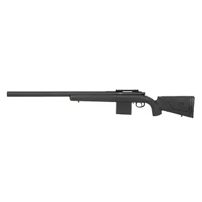 [Zestaw] APM40A3 Spring Sniper Rifle (Extreme Power Version) - Black + Luneta 3-9x40 z wysokimi pierścieniami montażowymi [PCS]