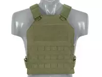 Prosty Plate Carrier z atrapami miękkich wkładów balistycznych - Olive [8FIELDS]